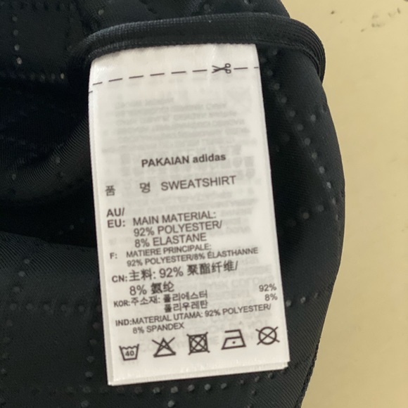 Rare Adidas striped sweatshirt hoodie - Picture 9 of 9